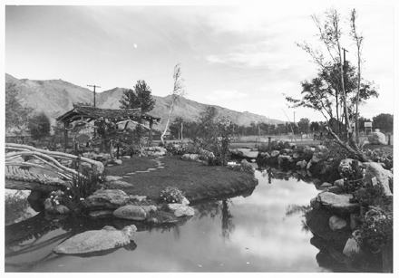 Manzanar Japanese Garden Ansel Adams
