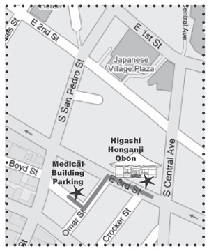 20130716 Higashi 2013 Obon Parking Map