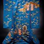 Clark Kimono Blue Uchikake