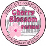 Huntington Beach Sister City Cherry Blossom Festival Logo