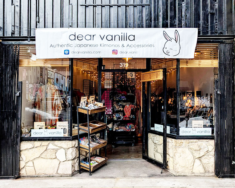 Dear Vanilla Store Front