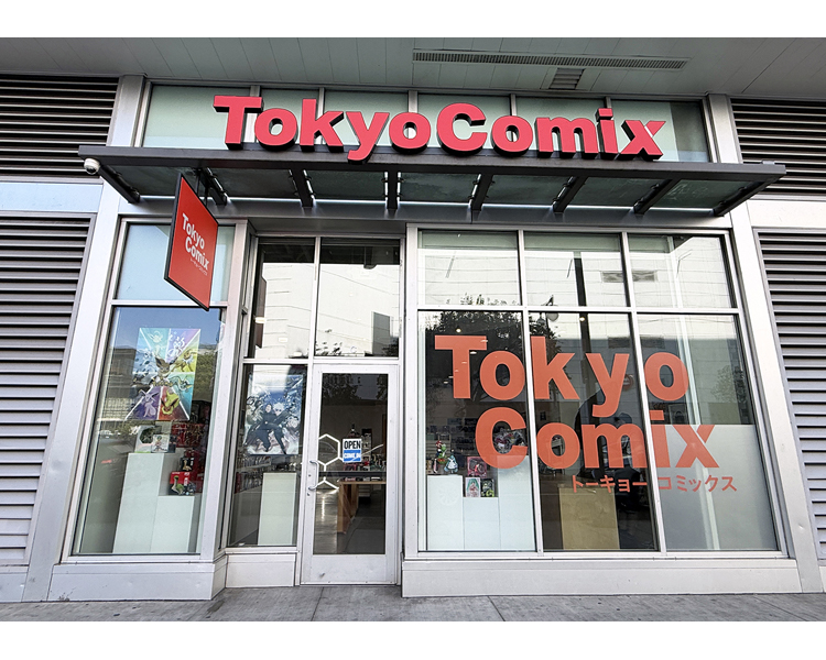 Anime and character merchandise store TokyoComix is grand-opening on Second Street in Little Tokyo in October 2026.